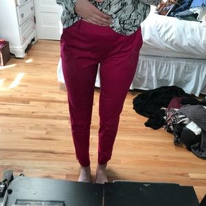 Pink pants